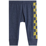 2pc Denim Taxi Rib Set