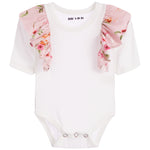 2pc Floral Ruffle Onesie Set - Denny's