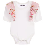 2pc Floral Ruffle Onesie Set - Denny's