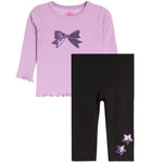 2pc Sequin Bow Legging Set - Denny's