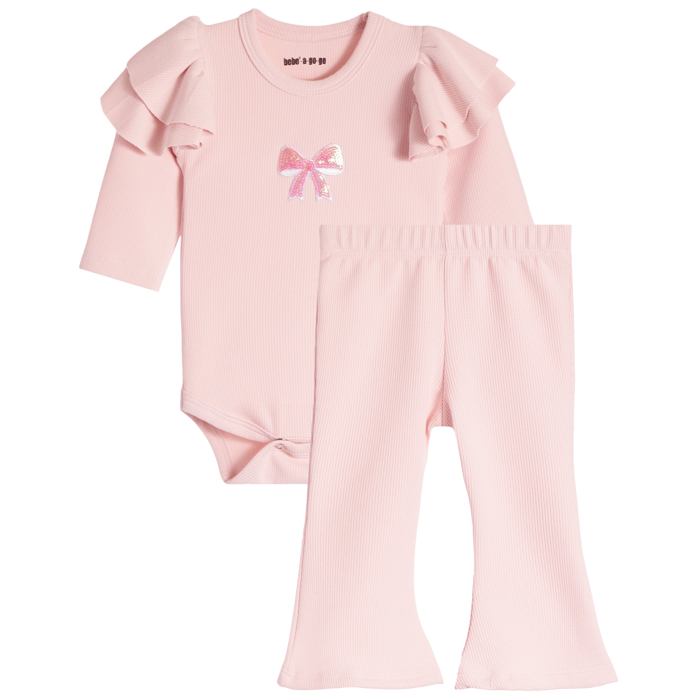2pc Star Thermal Flare Pant Set - Denny's