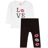 2pc Love Lip Legging Set - Denny's