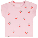 Allover Cherry Rib Tee