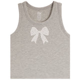 Rib Tank With Eyelet Bow