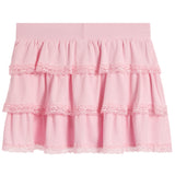 Rib Ruffle Skirt