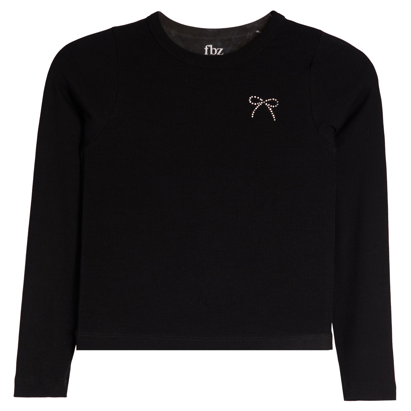 Crystal Bow Long Sleeve Tee - Denny's
