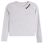 Heart Rib Long Sleeve Shirt - Denny's