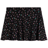 Mini Floral Rib Skirt