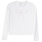 Ruffle Bow Long Sleeve Tee - Denny's