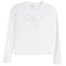 Ruffle Bow Long Sleeve Tee - Denny's