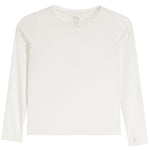 Lace Trim Long Sleeve Rib Shirt - Denny's