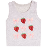 Tank With Multi Strawberries