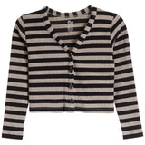 Long Sleeve Stripe Cardigan
