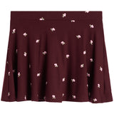 Ditsy Rib Skirt