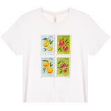 Fruit Stamp Short Sleeve Tee