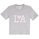 LA Heart Short Sleeve Tee - Denny's