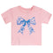 Floral Bow Short Sleeve Tee - Denny's