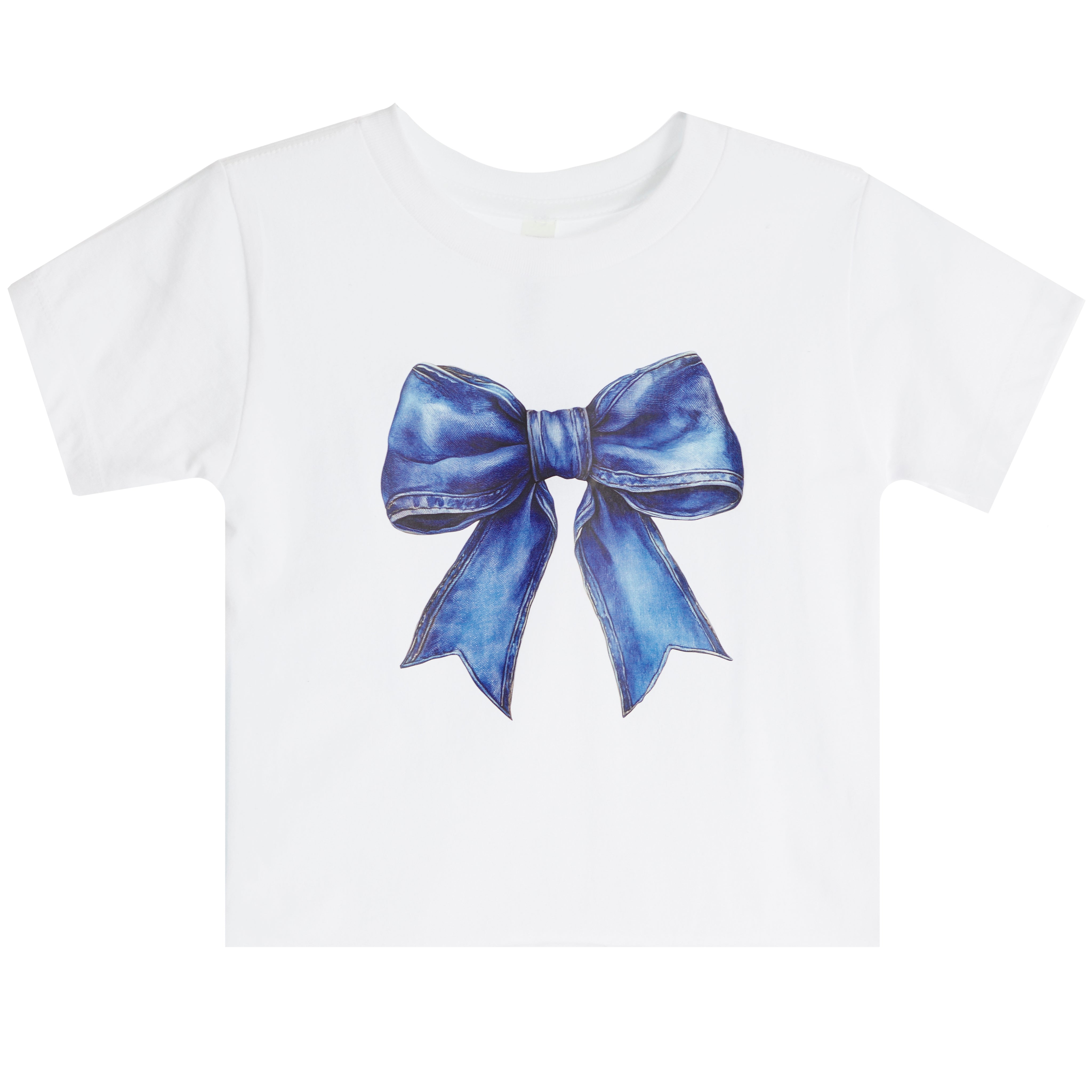 Denim Bow Tee - Denny's