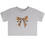 Leopard Bow Tee - Denny's
