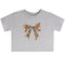 Leopard Bow Tee - Denny's