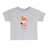 Short Sleeve Tee With Skating Bear