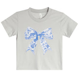 Floral Bow Short Sleeve Tee - Denny's