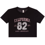 82 California Crop Tee