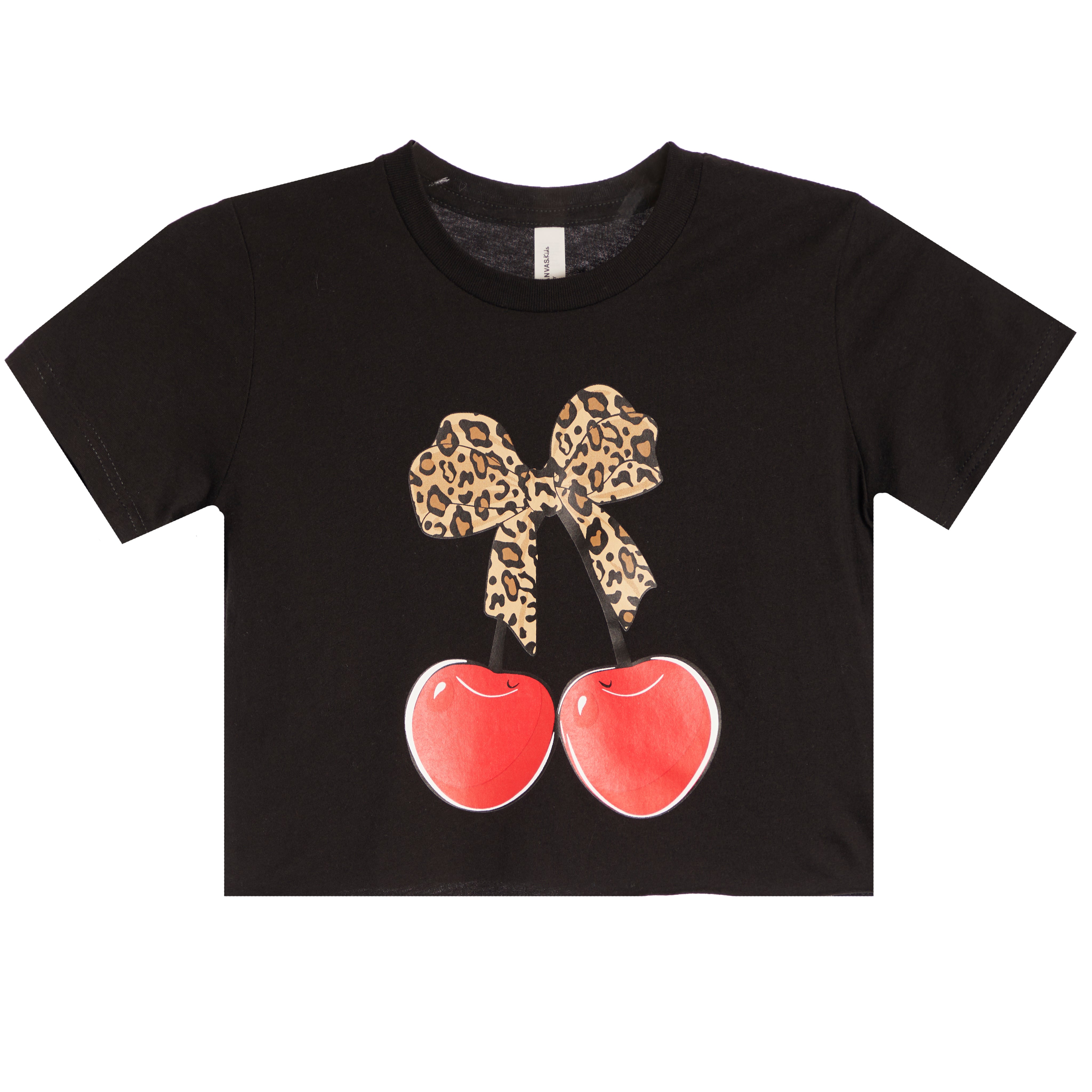 Leopard Cherry Tee - Denny's
