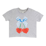 Gingham Cherry Tee