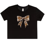 Leopard Bow Tee - Denny's