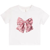 Pink Bandana Bow Tee