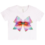 Rainbow Bow Short Sleeve Tee - Denny's
