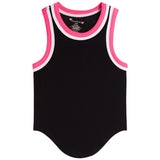 Contrast Trim Racerback Tank - Denny's