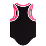 Contrast Trim Racerback Tank - Denny's