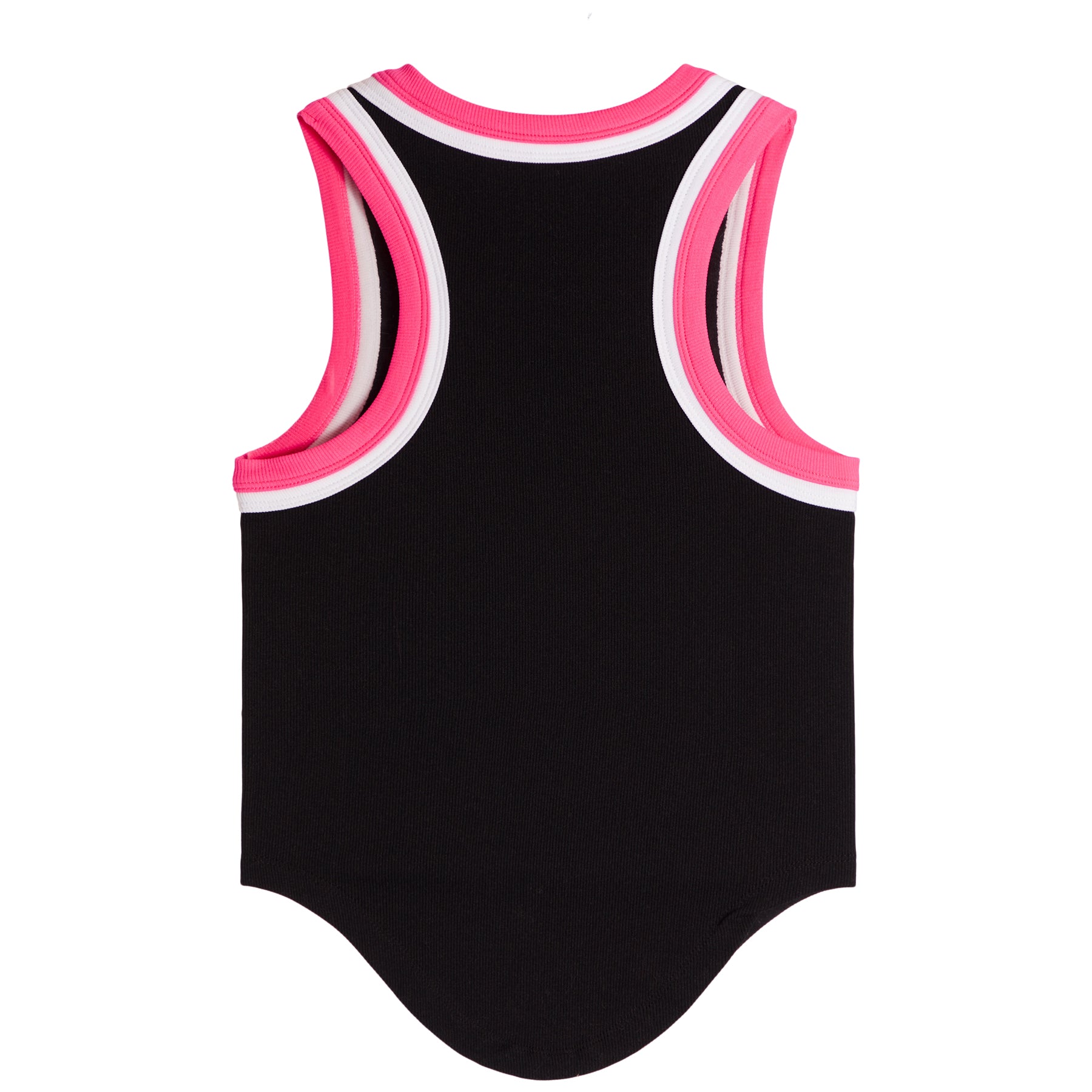 Contrast Trim Racerback Tank - Denny's