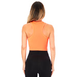 Rhinestone Heart Wings Ribbed Tank - Denny's