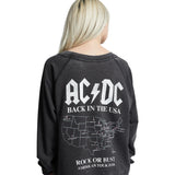 ACDC Back In Black Sweatshirt - Denny's