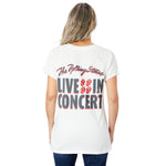 Rolling Stones Live In Concert Short Sleeve Tee - Denny's