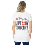 Rolling Stones Live In Concert Short Sleeve Tee - Denny's