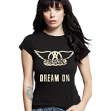 Aerosmith Dream On Baby Tee - Denny's