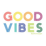 Good Vibes Vinyl Sticker - Denny's