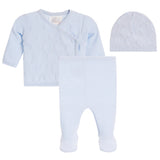 3pc Textured Knit Take Home Set