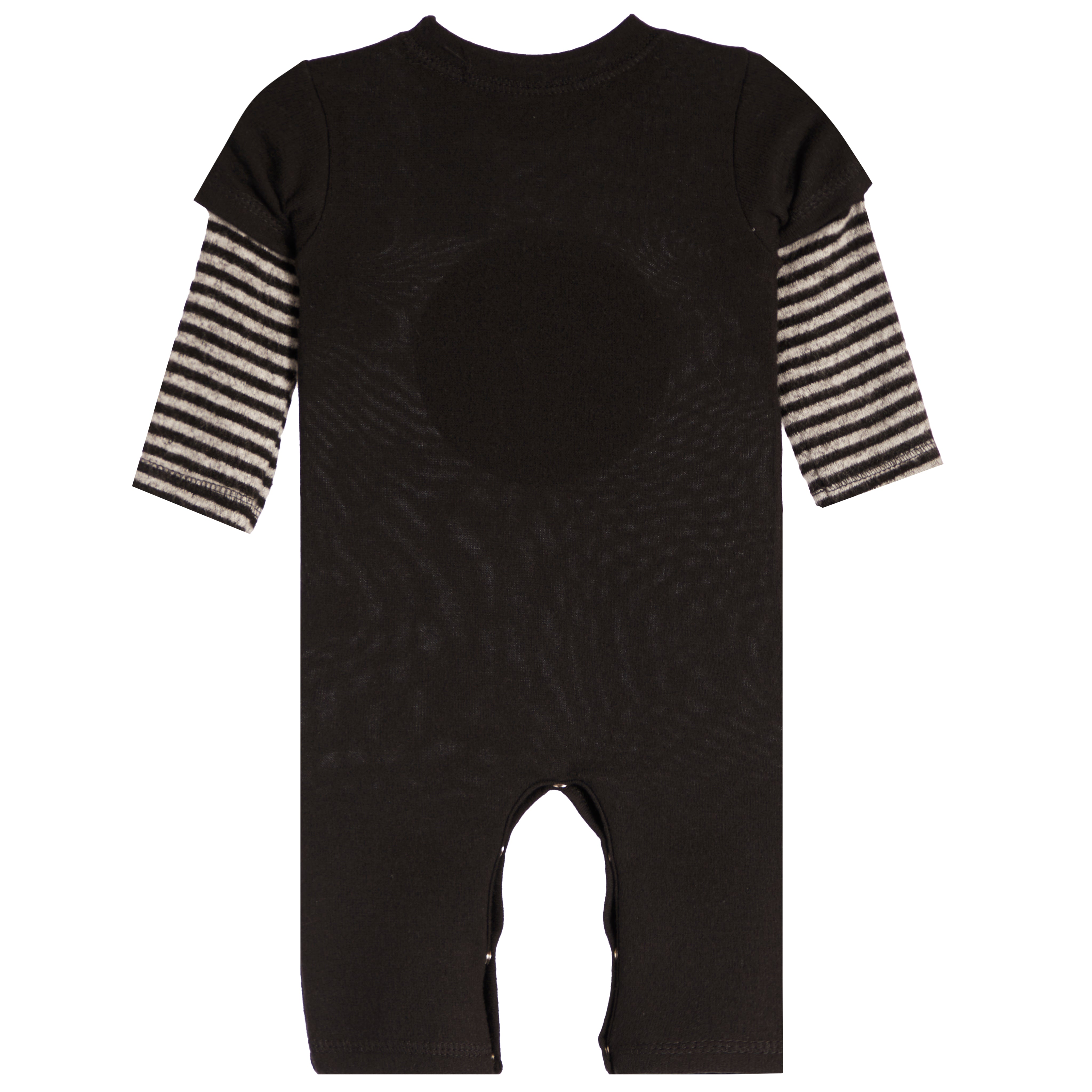 2fer Smiley Stripe Sleeve Coverall - Denny's