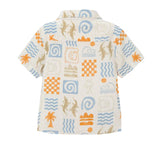 Linen Print Shirt
