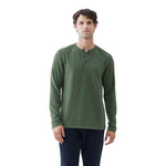 Sean Long Sleeve Ultra Soft Henley - Denny's