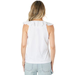 Neah Ruffle Tank - Denny's