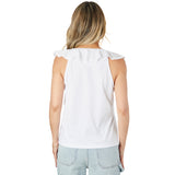 Neah Ruffle Tank - Denny's