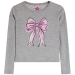 Thermal With Pink Watercolor Bow - Denny's