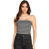 Stripe Tube Top