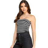 Stripe Tube Top